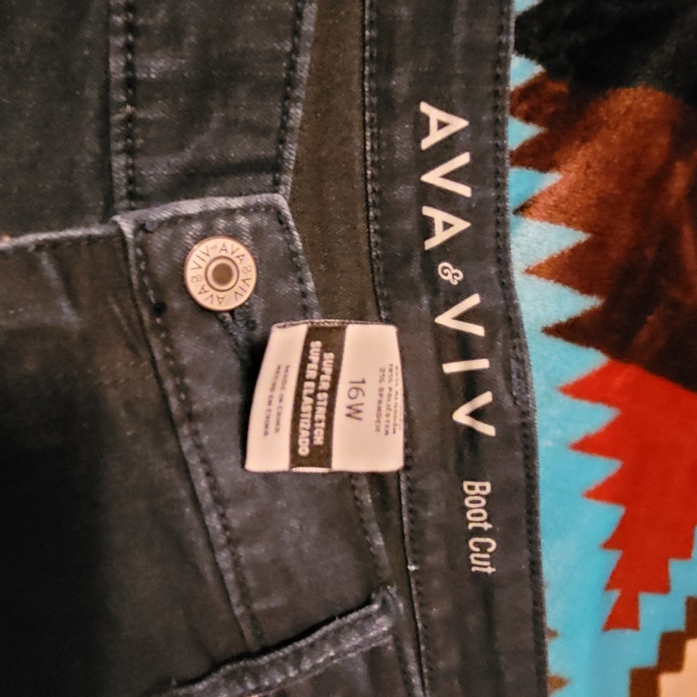 Ava & Viv size 16W bootcut  womans jeans
